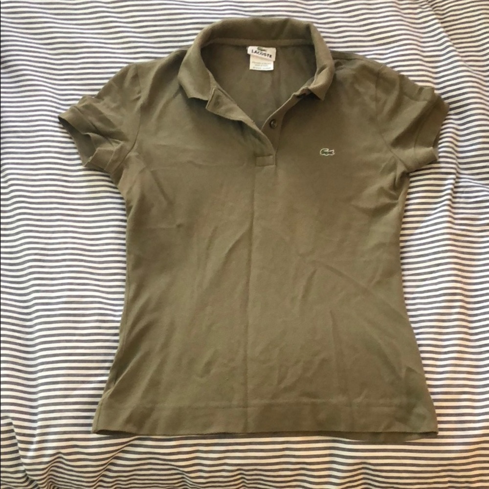Lacoste polo-XS-olive